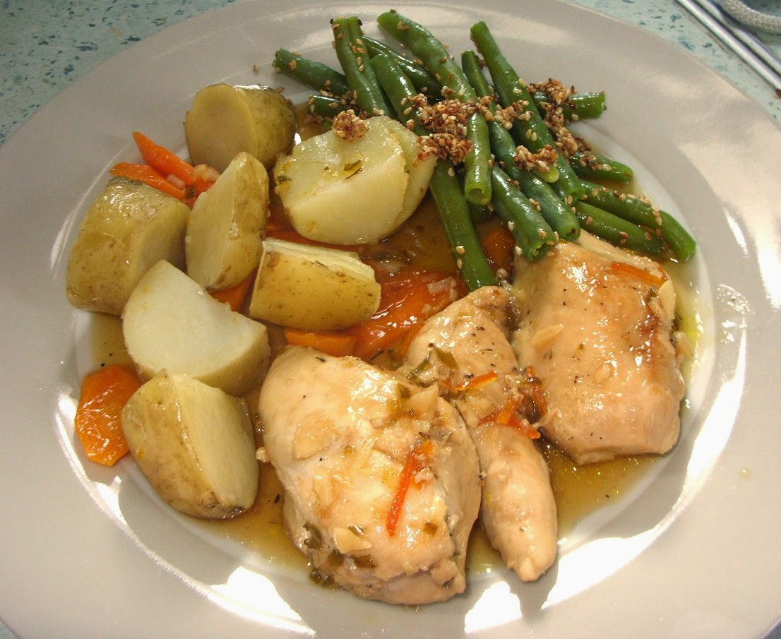 Jenny Eatwell's Rhubarb & Ginger Sticky Marmalade Chicken the one