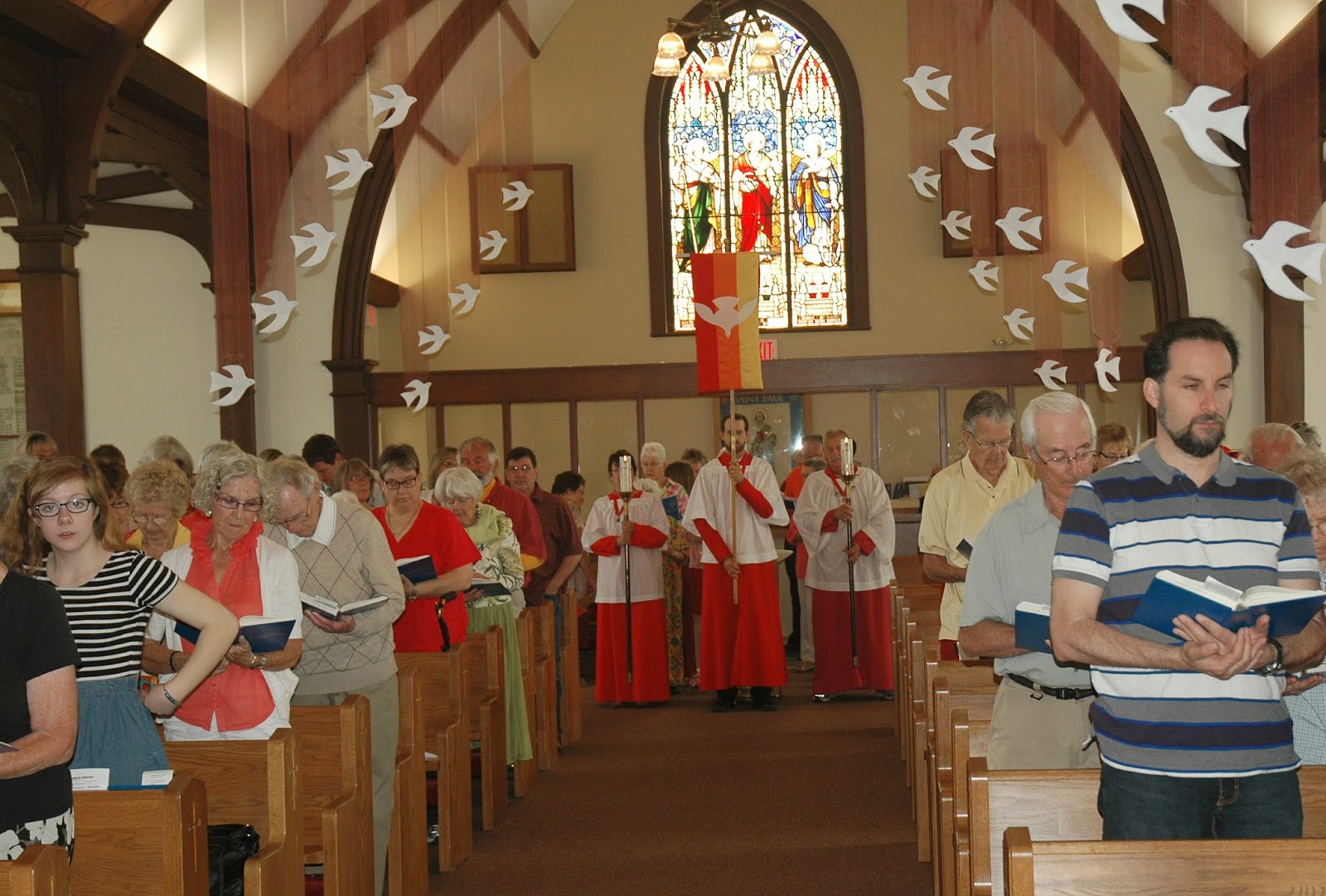 St. Paul's Anglican Cathedral Kamloops Pentecost Sunday