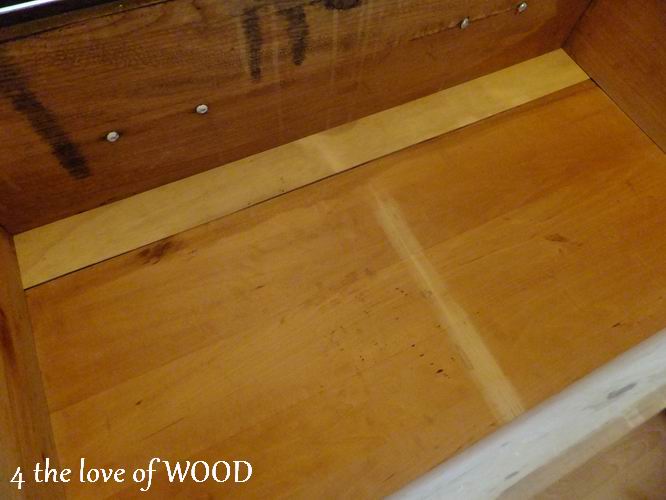 4 the love of wood FIXING A BROKEN DRAWER tutorial