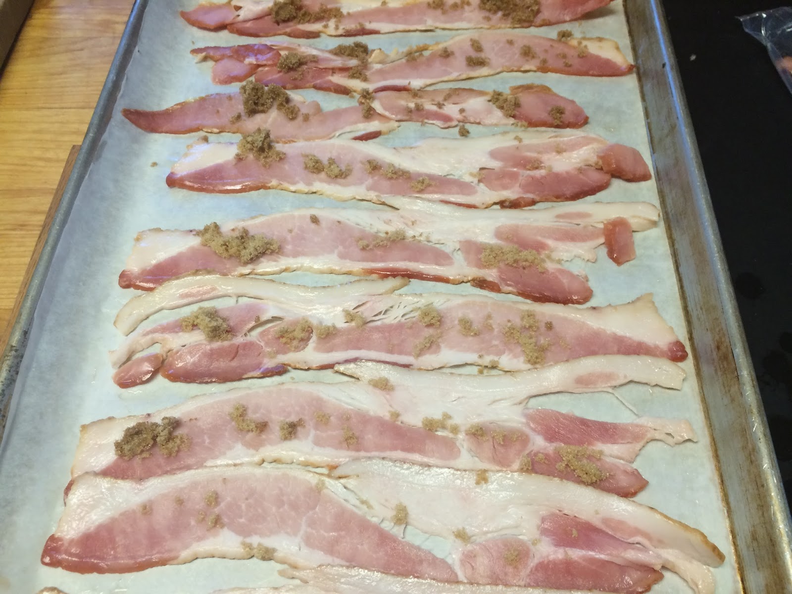 Cooking with Barry & Meta YUMMY Brown Sugar Bacon, oven baked