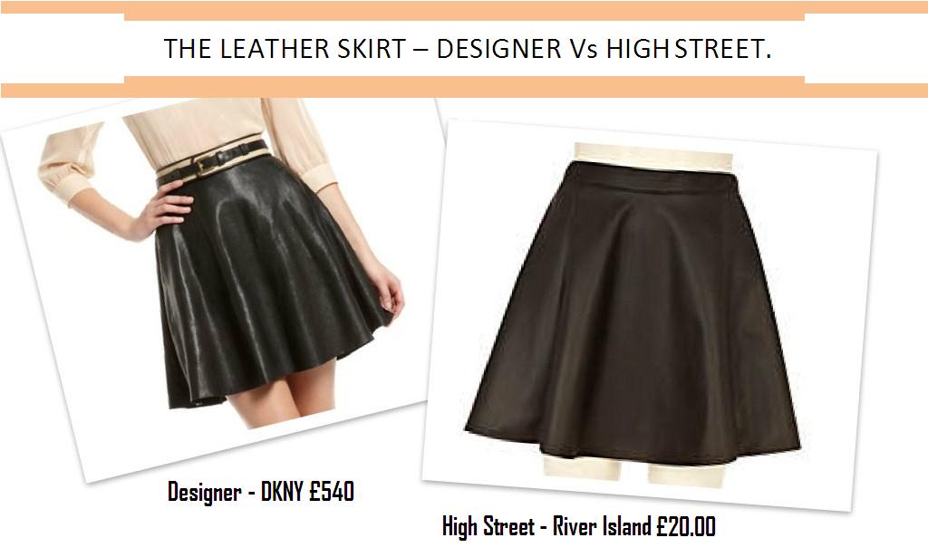 Blondie's Style Fix Style Fix Saturday The Leather Skirt
