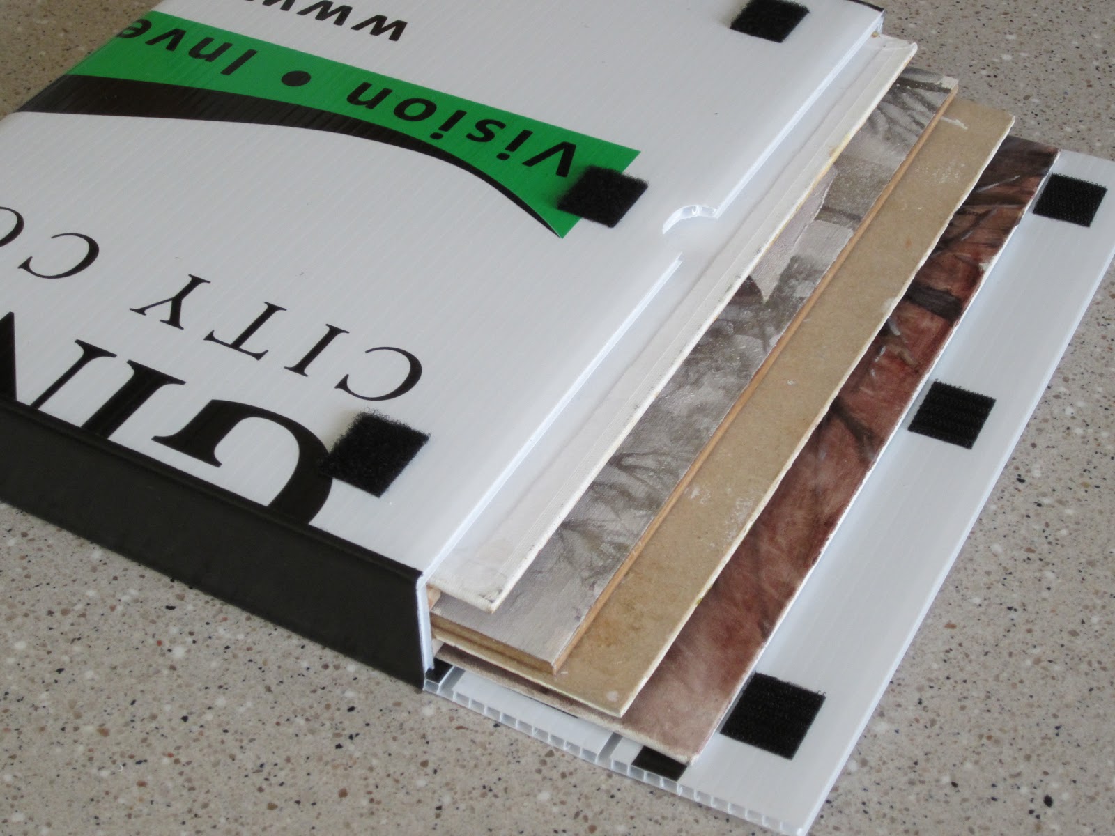 Scott Ruthven Fine Art Homemade Wet Panel Carrier