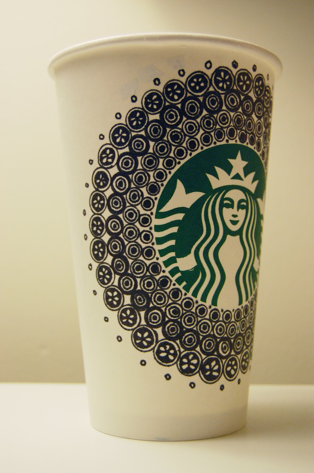 Downtown Doodler's Doodles: Starbucks Cup Doodle 7