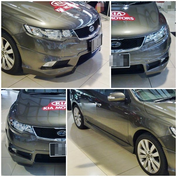 Star Level Auto Accessories KIA CERATO FORTE 09 bodykit, ABS, 3 yrs