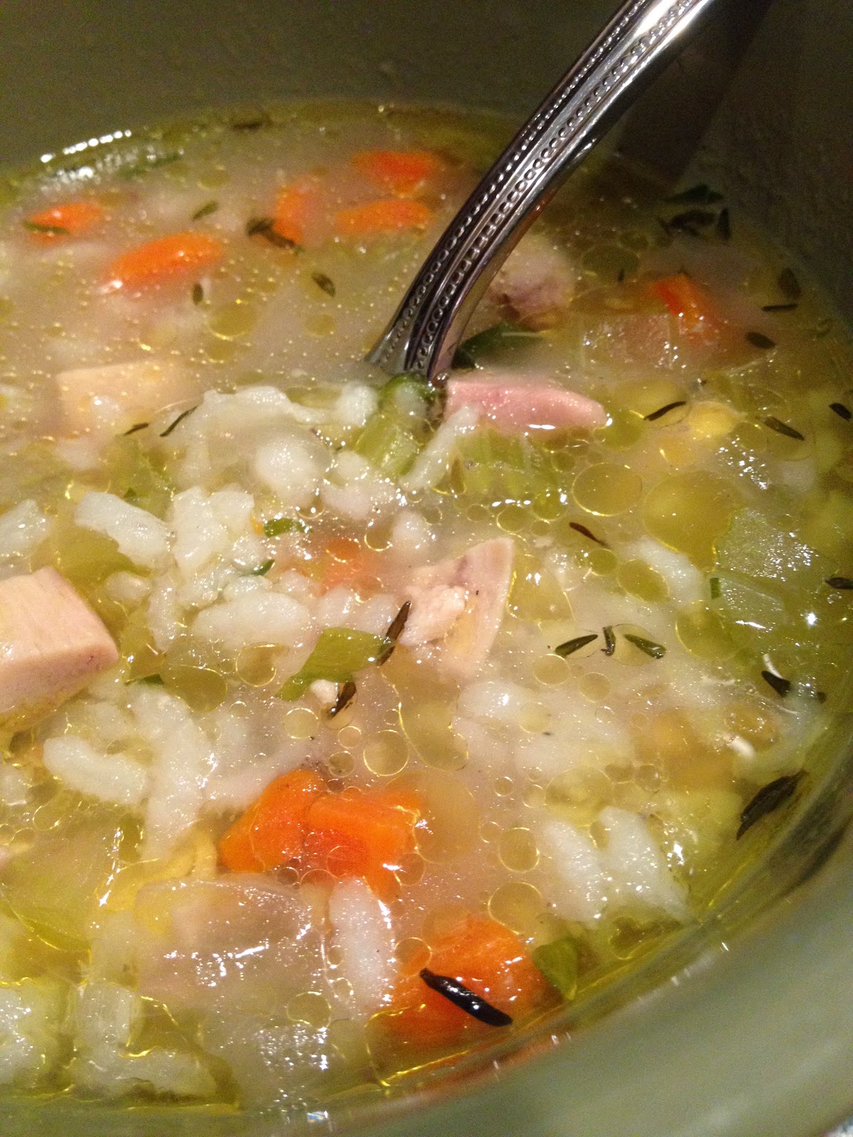 Chase Those Colds Away Homemade Chicken Rice Soup The Bee Skep