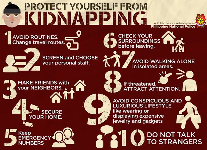 How to Protect Yourself from Kidnapping?