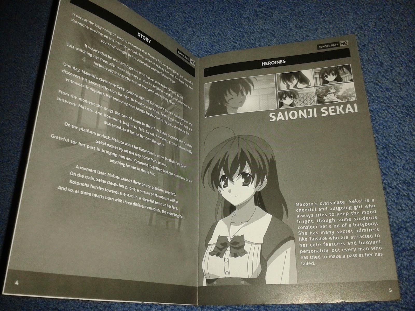 The Normanic Vault Overview School Days HQ Standard Edition (Visual