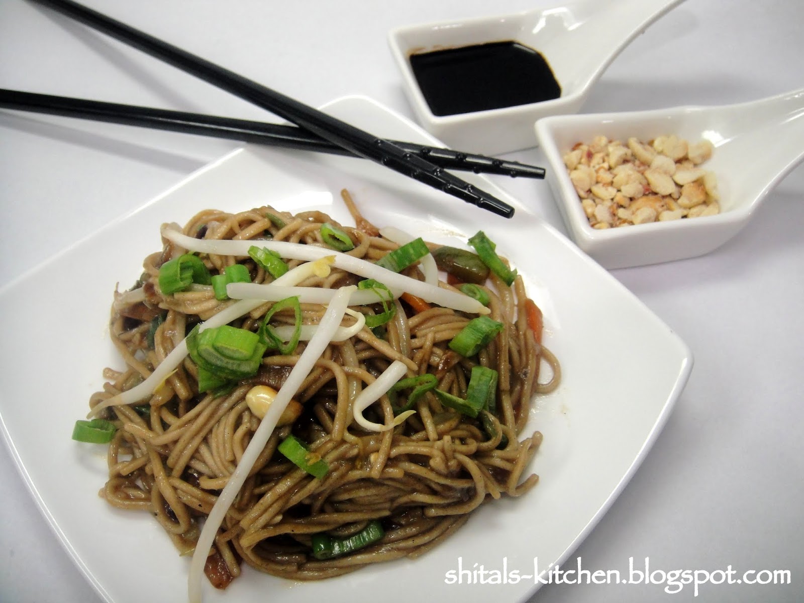 Shital'sKitchen Soba Noodles in Pad Thai Sauce