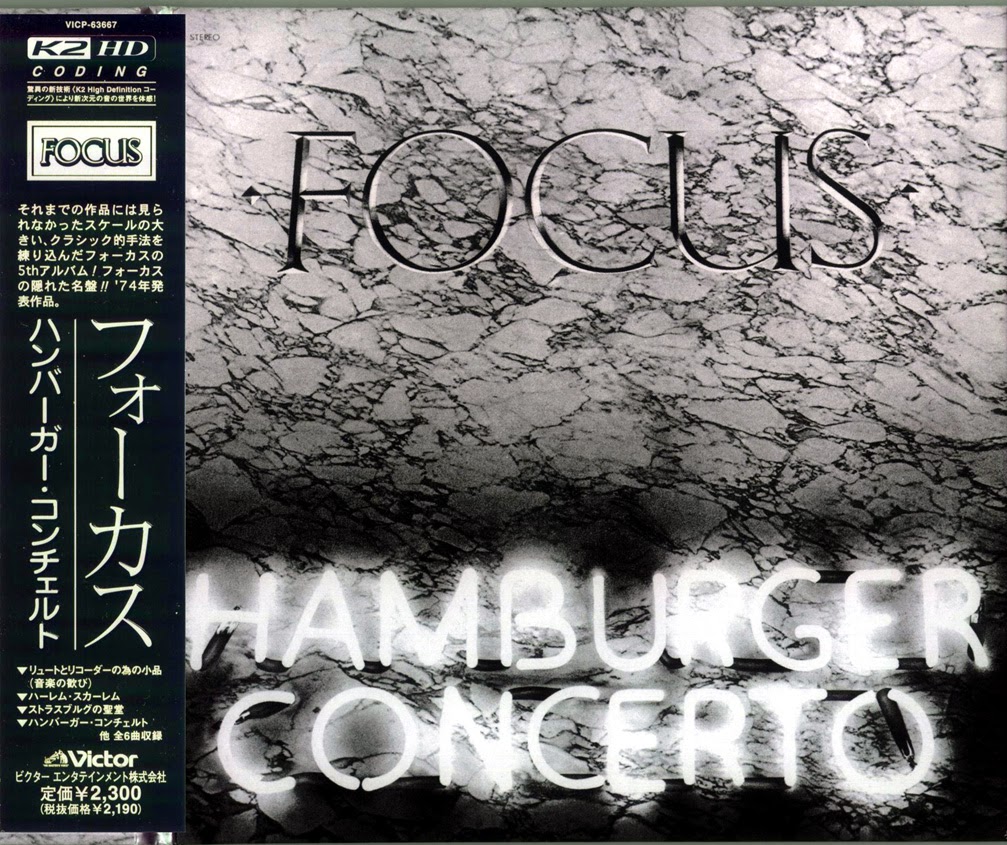 Rockasteria Focus Hamburger Concerto 1974 Dutch Impressive Art Prog Rock Japan Remaster
