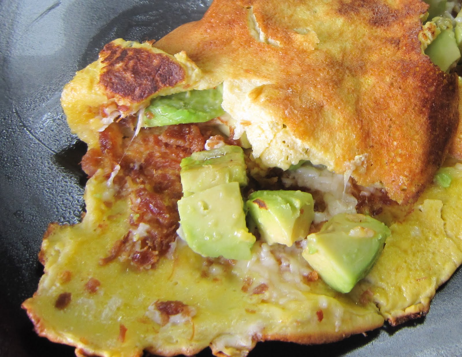The Culinarium Avocado Bacon Omelet