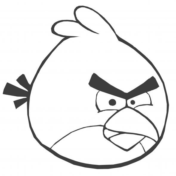 Angry Birds Coloring Pages ~ Free Printable Coloring Pages - Cool