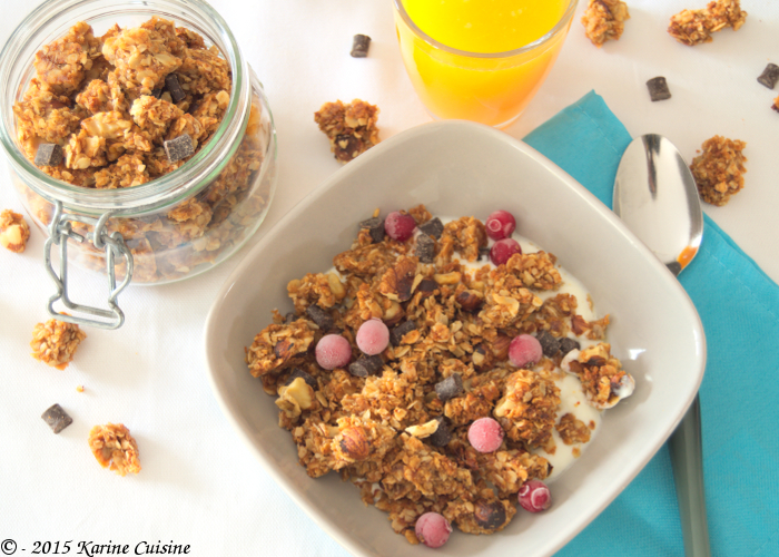 Le granola maison {Les céréales du petit déjeuner}