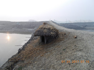 "Poultry Pen" at the edge of a "Fish Pond".