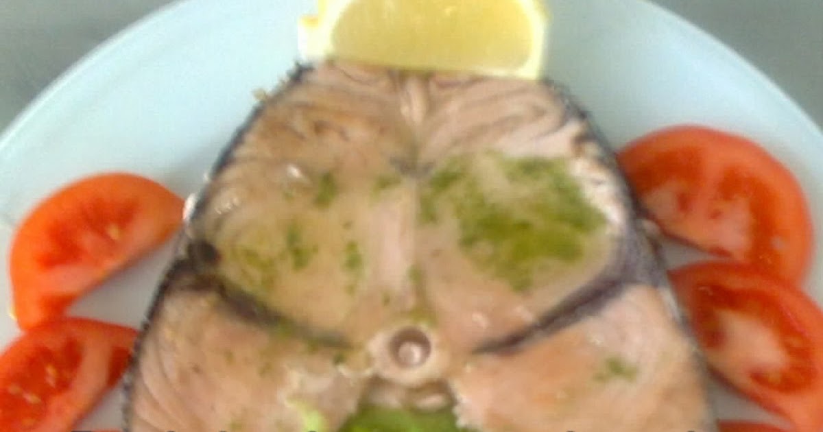 Chococinero y sus menus. PEZ VELA (RODAJAS) A LA PLANCHA.(Menu economico)