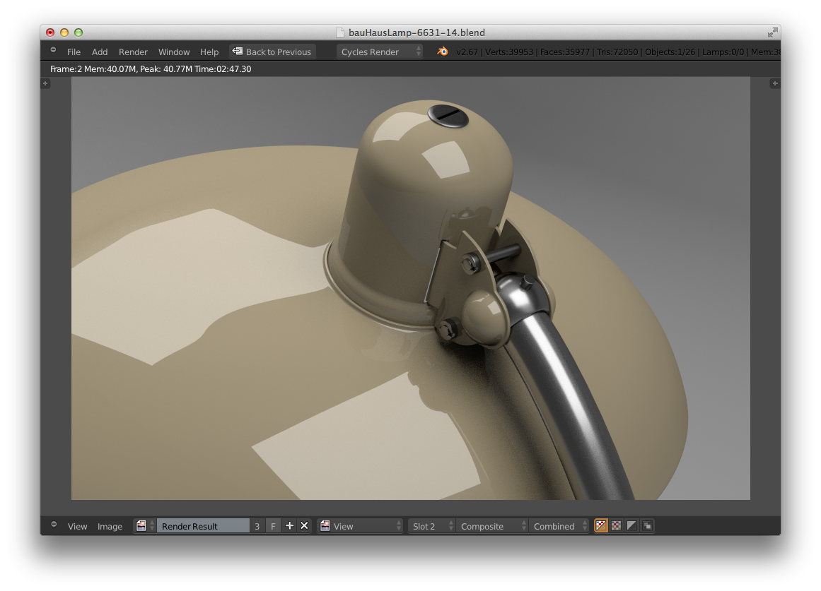 Blender Cycles Render CPU versus GPU Mark Tomlinson