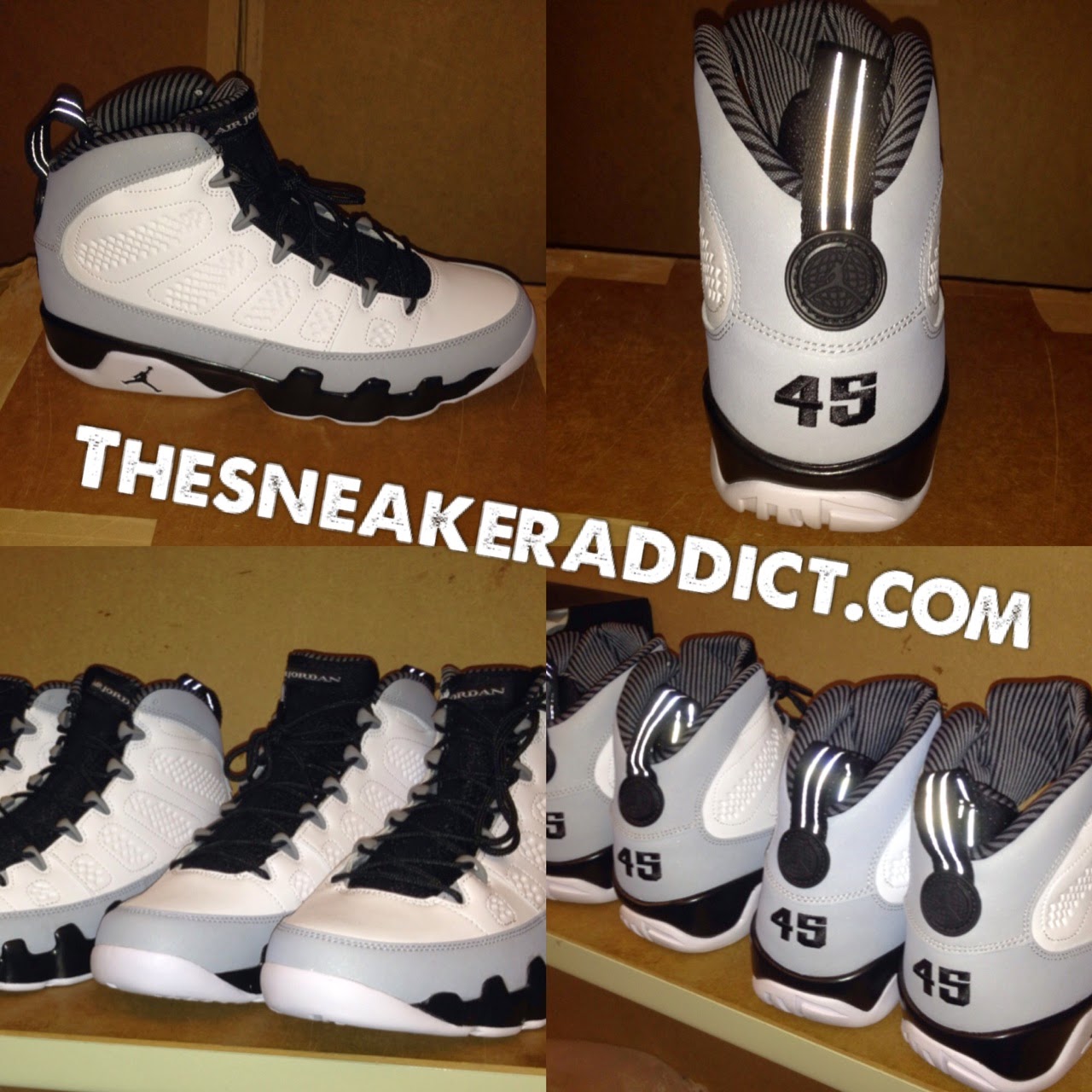 THE SNEAKER ADDICT: Air Jordan Birmingham Baron 9 Retro Sneaker Available Now (Detailed Look)