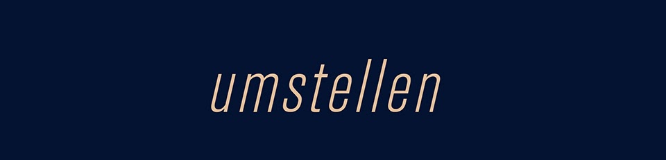 umstellen