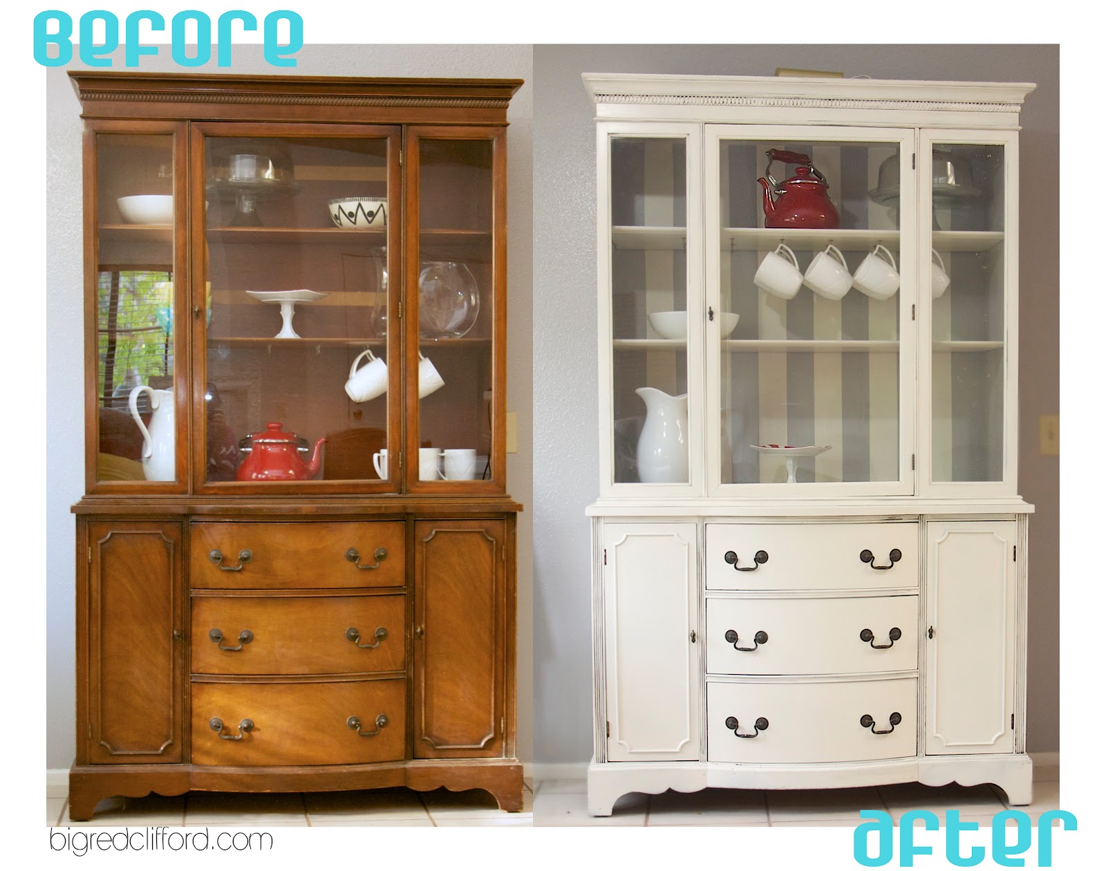 my retro hutch redo Color Me Meg