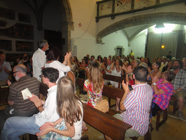 XIV Curs d'Orgue del Maresme. A l'Orgue de Cabrera de Mar. Agost 2012.