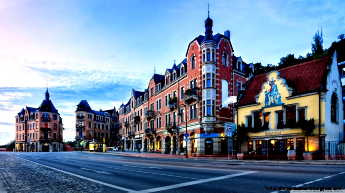 Dresden City In Germany Early Morning Best Wallpaper HD Dresden City In Germany Early Morning Best Wallpaper HD
