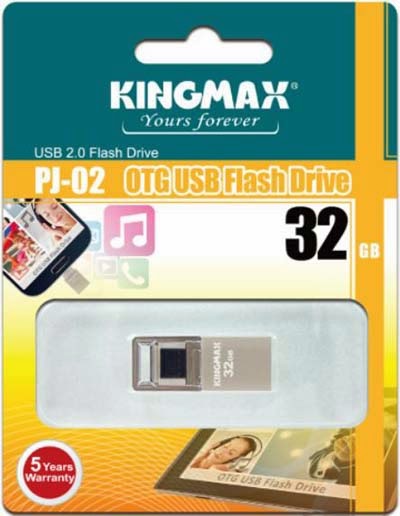 KINGMAX introduces PJ-01 and PJ-02 OTG USB