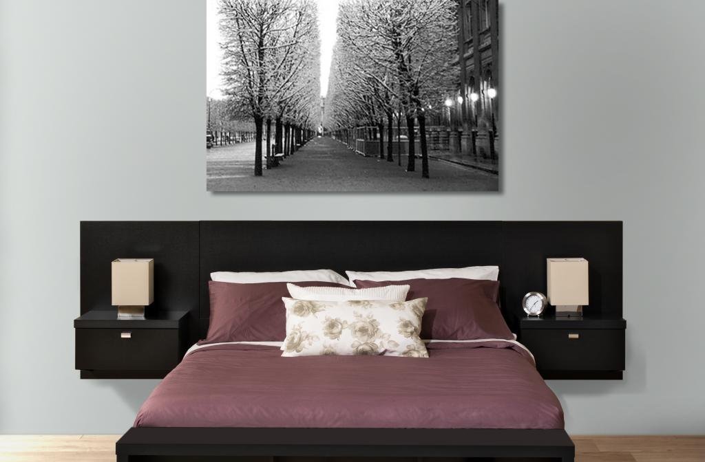 Headboard with Nightstands Attached