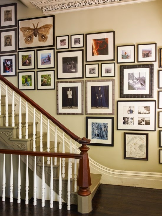 50 Creative Staircase Wall decorating ideas, art frames | Stairs Designs