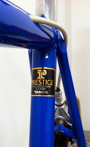 Tange Prestige double butted decal set perfect for restorations 