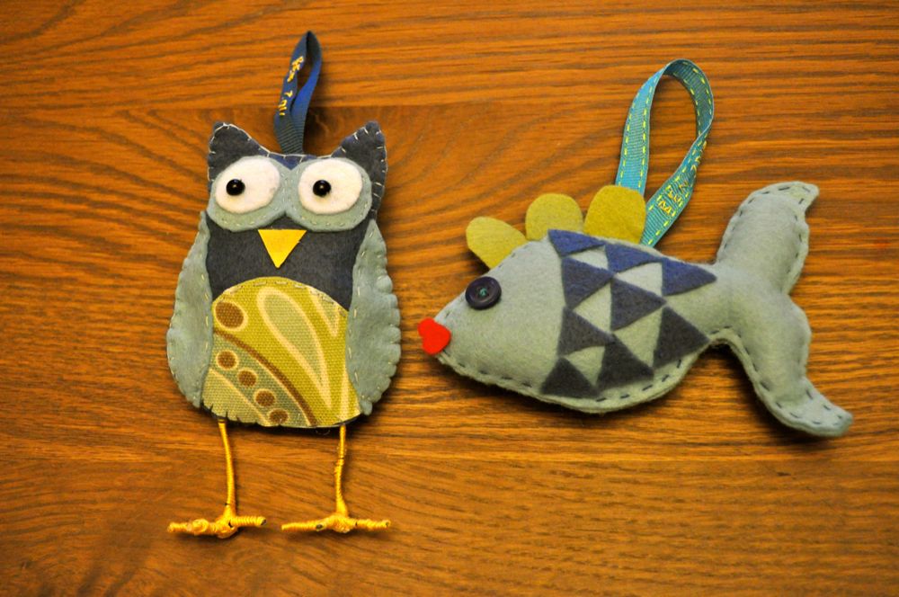 Chris and Sonja - The Sweet Seattle Life: Projects: felt fish [with template ]