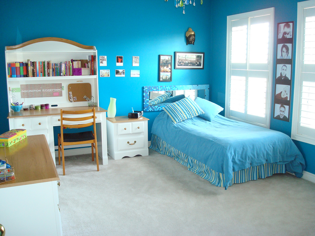 Blue Bedrooms For Kids Wonderful