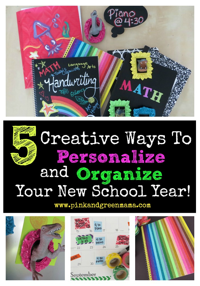 Pink and Green Mama Head Back to School with 5 Creative Ways to