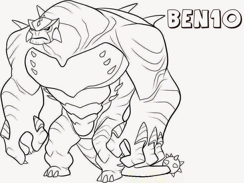 desenhos para colorir e imprimir desenhos do ben 10 para colorir