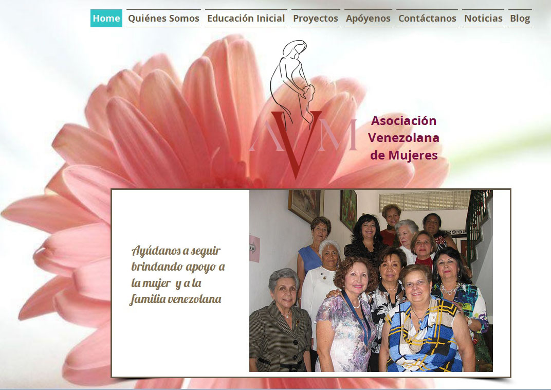 Visita la Web de la Asociación Venezolana de Mujeres