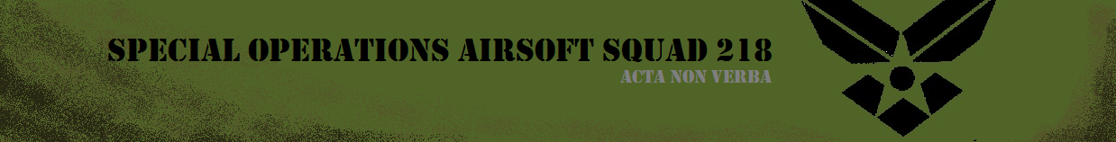Special Operations Airsoft Squad 218
