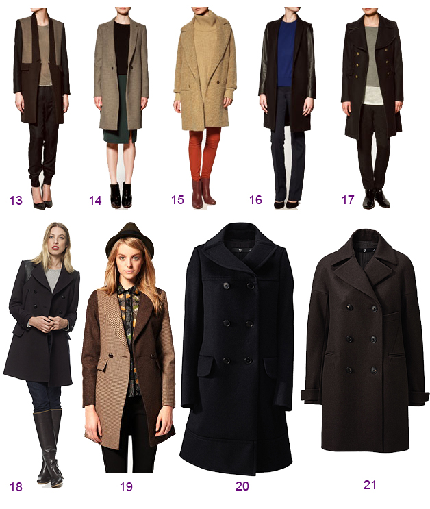 zara winter coats