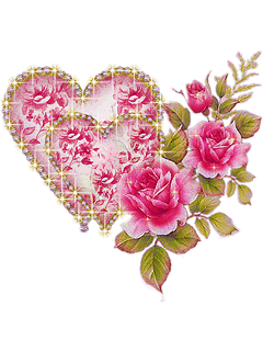 imagenes de corazones con rosas