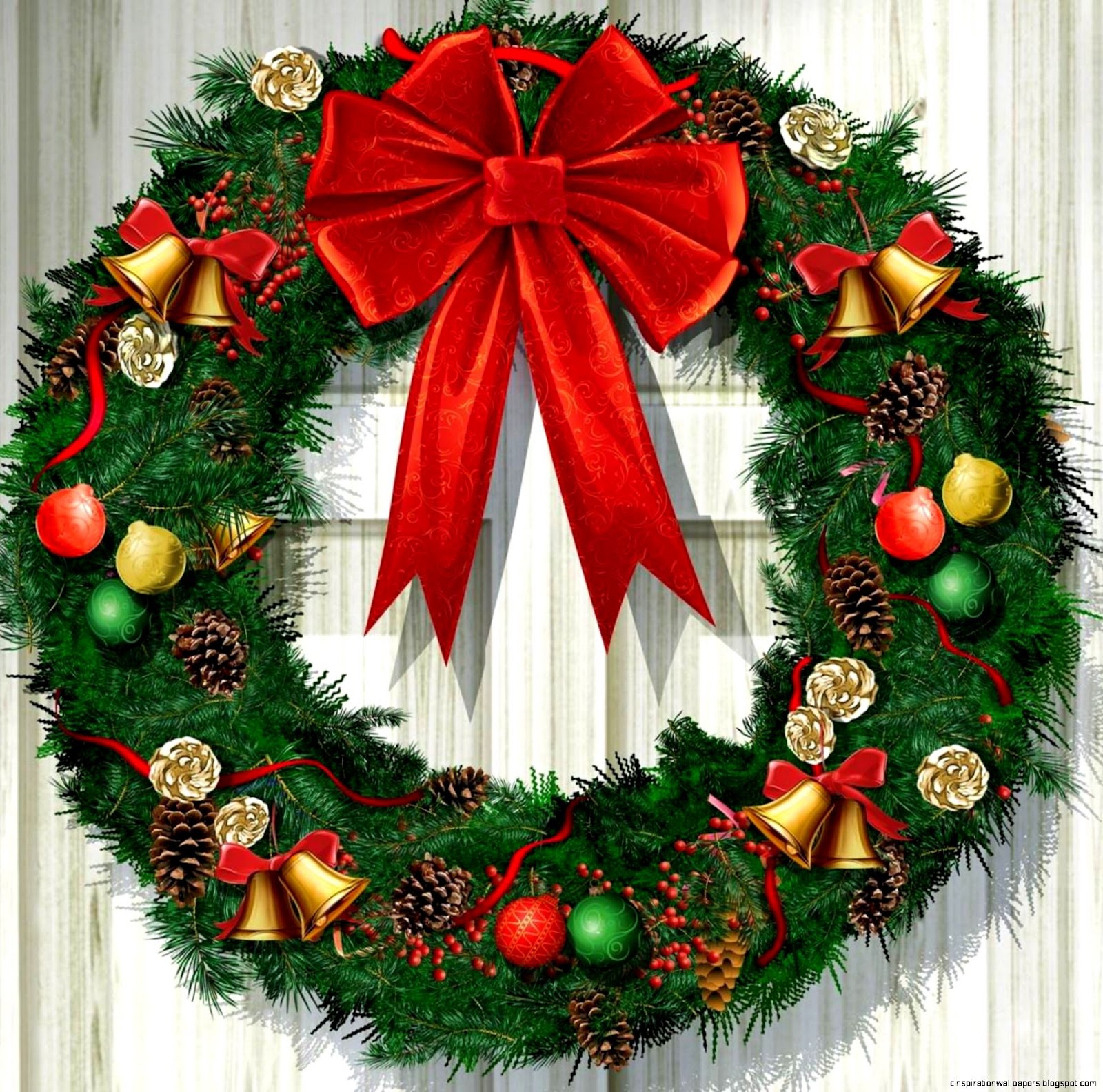 Christmas Door Wreath Christmas Door Wreath
