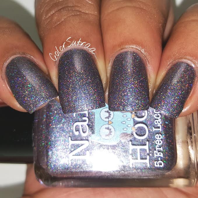 NAIL HOOT Space Galaxy Trio and Jeepers Creepers Swatches and Review