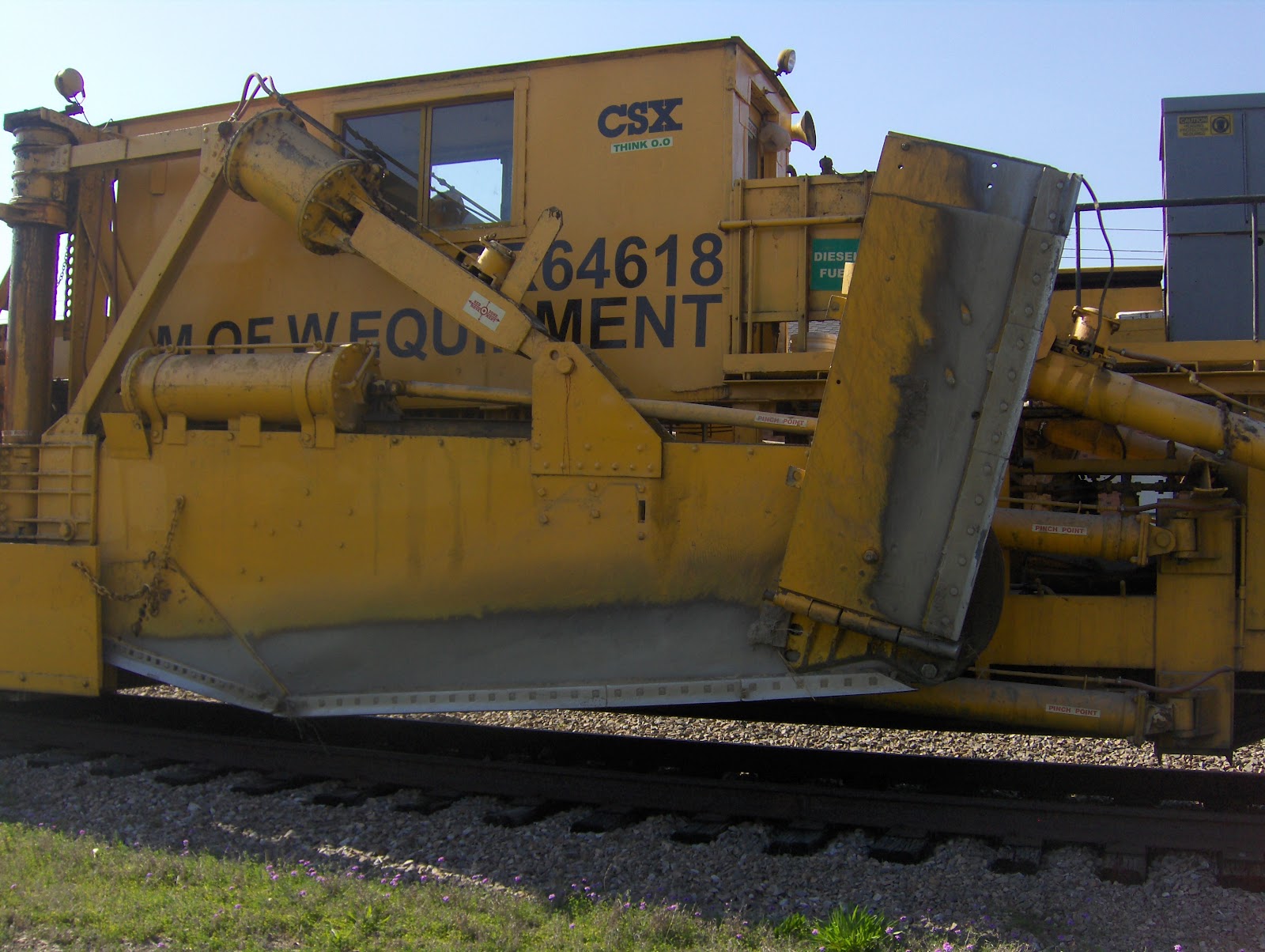 CSX Jordan Spreader Train Profiles