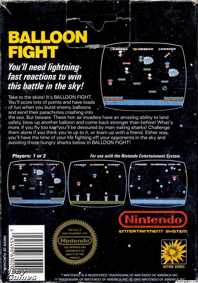 Nerdicus NES Review 57 Balloon Fight Life of a Gamer Nerd