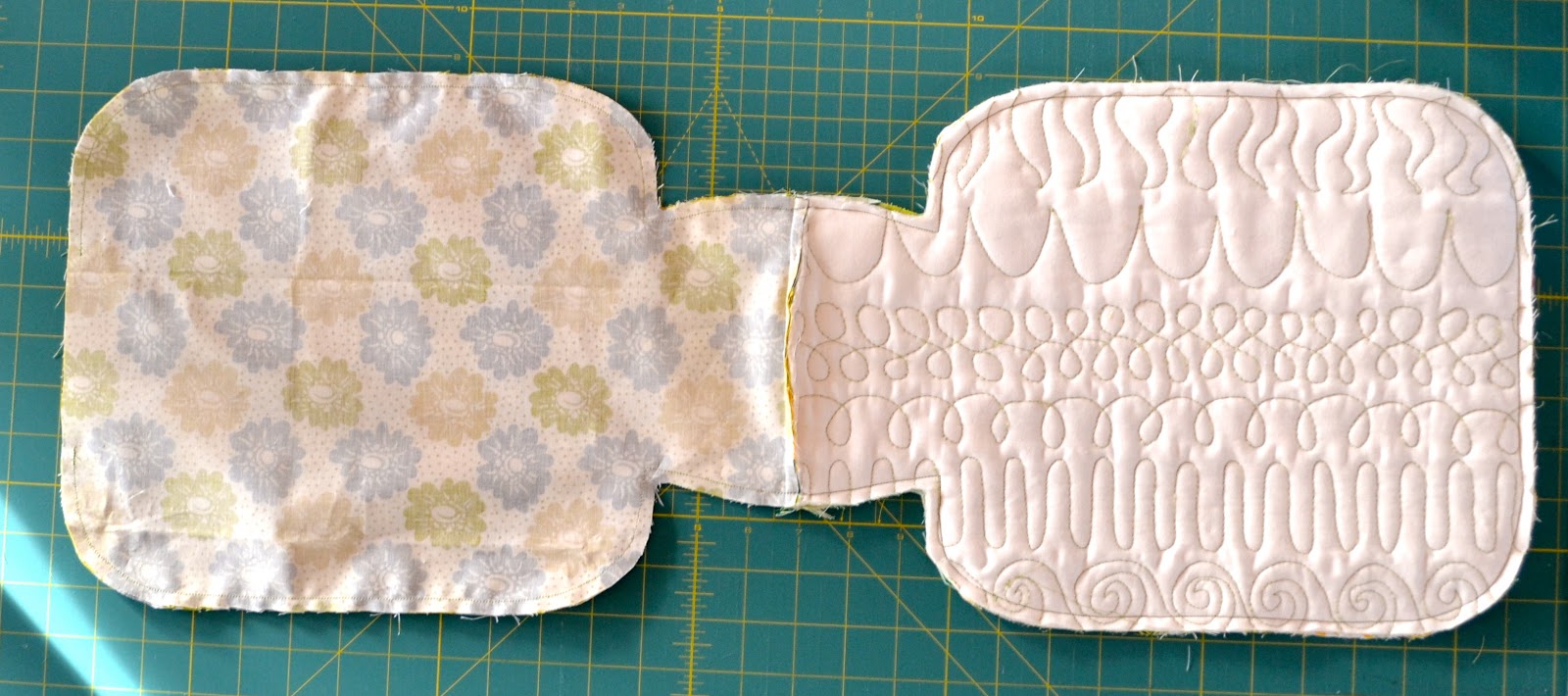 On the Windy Side How to make a quilted hot water bottle cover a