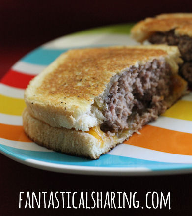 Classic Patty Melts | This is what happens when a hamburger and a grilled cheese sandwich get together and have a baby #sandwich