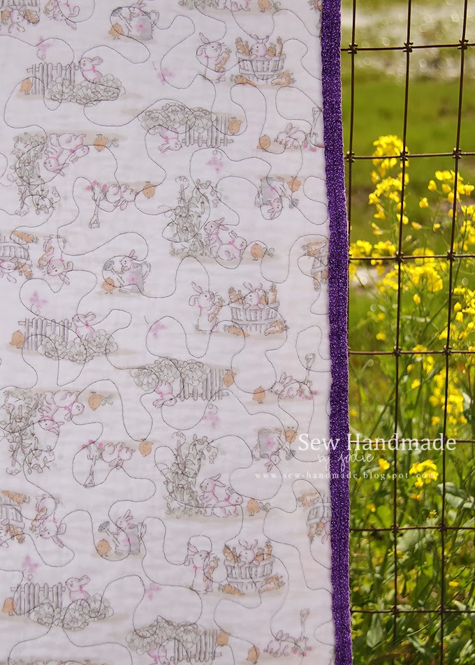 Sew Handmade Bubble Quilt for Baby A