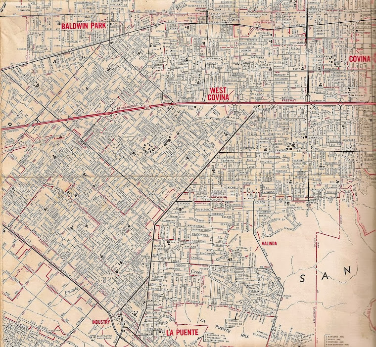 La Puente Zip Code Map Map