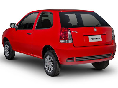 Fiat Palio Fire Economy 3 portas vermelho