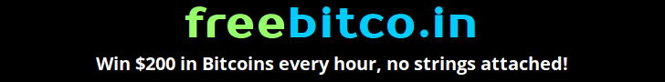 Win free Bitcoin every hour!