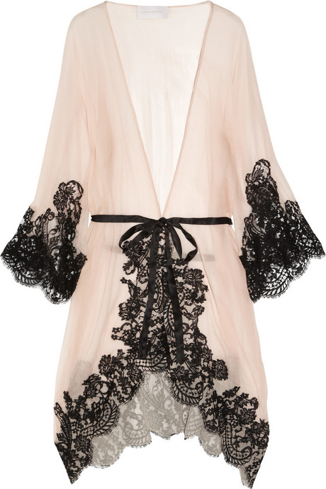 lace robe