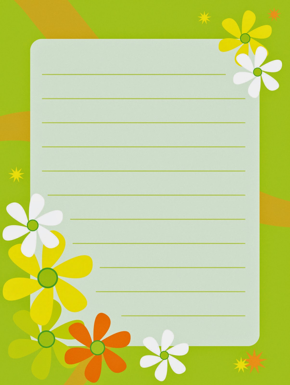 Flower Power: Free Printable Labels or Bookmarks. - Oh My Fiesta! in