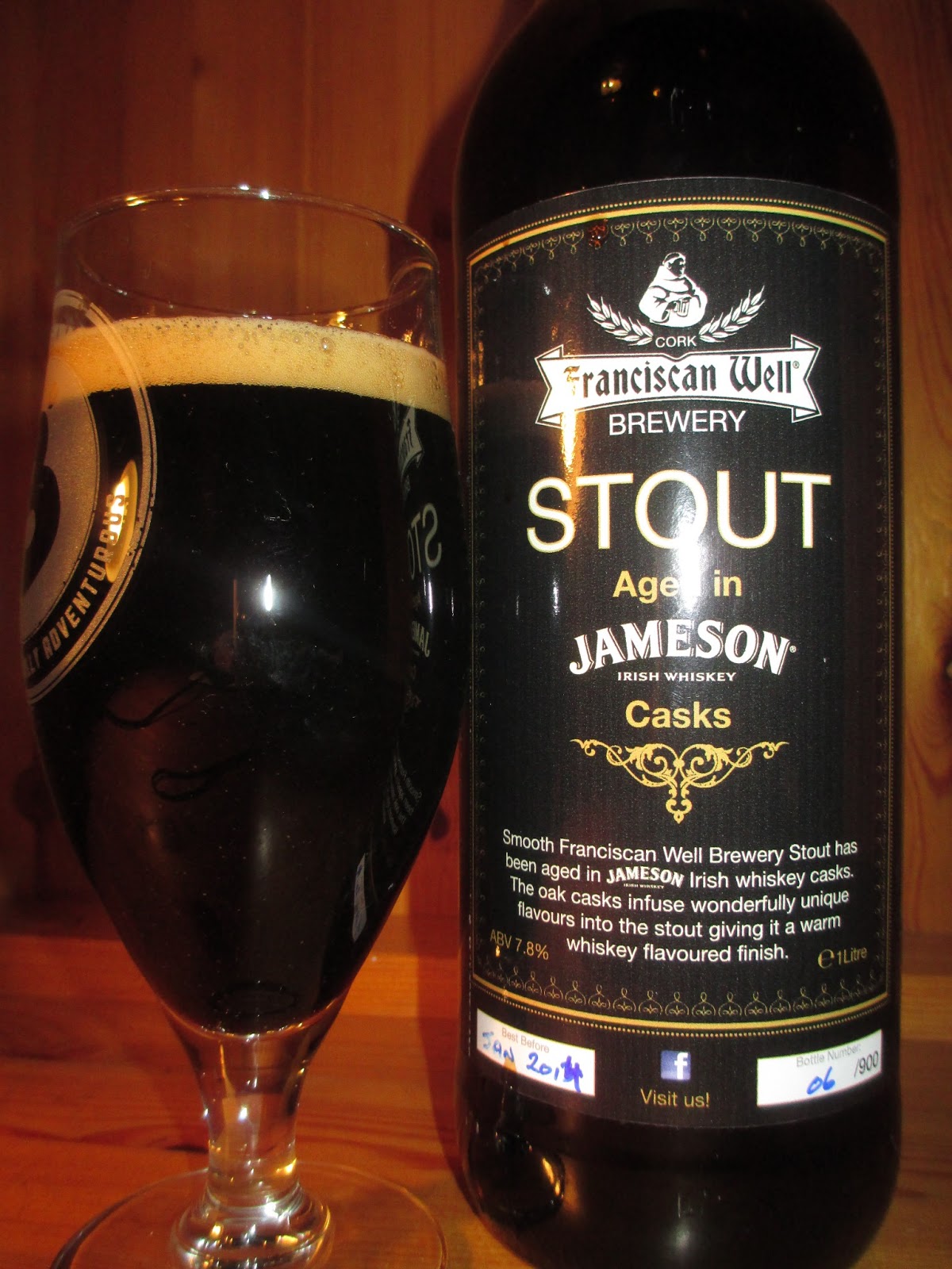 La Vie en Gueuze 116 Franciscan Well Jameson Stout