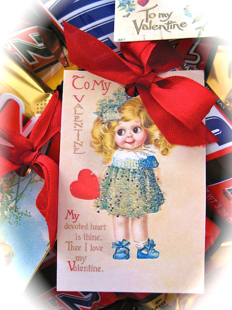 The Beehive Cottage: Valentine Candy Bars!